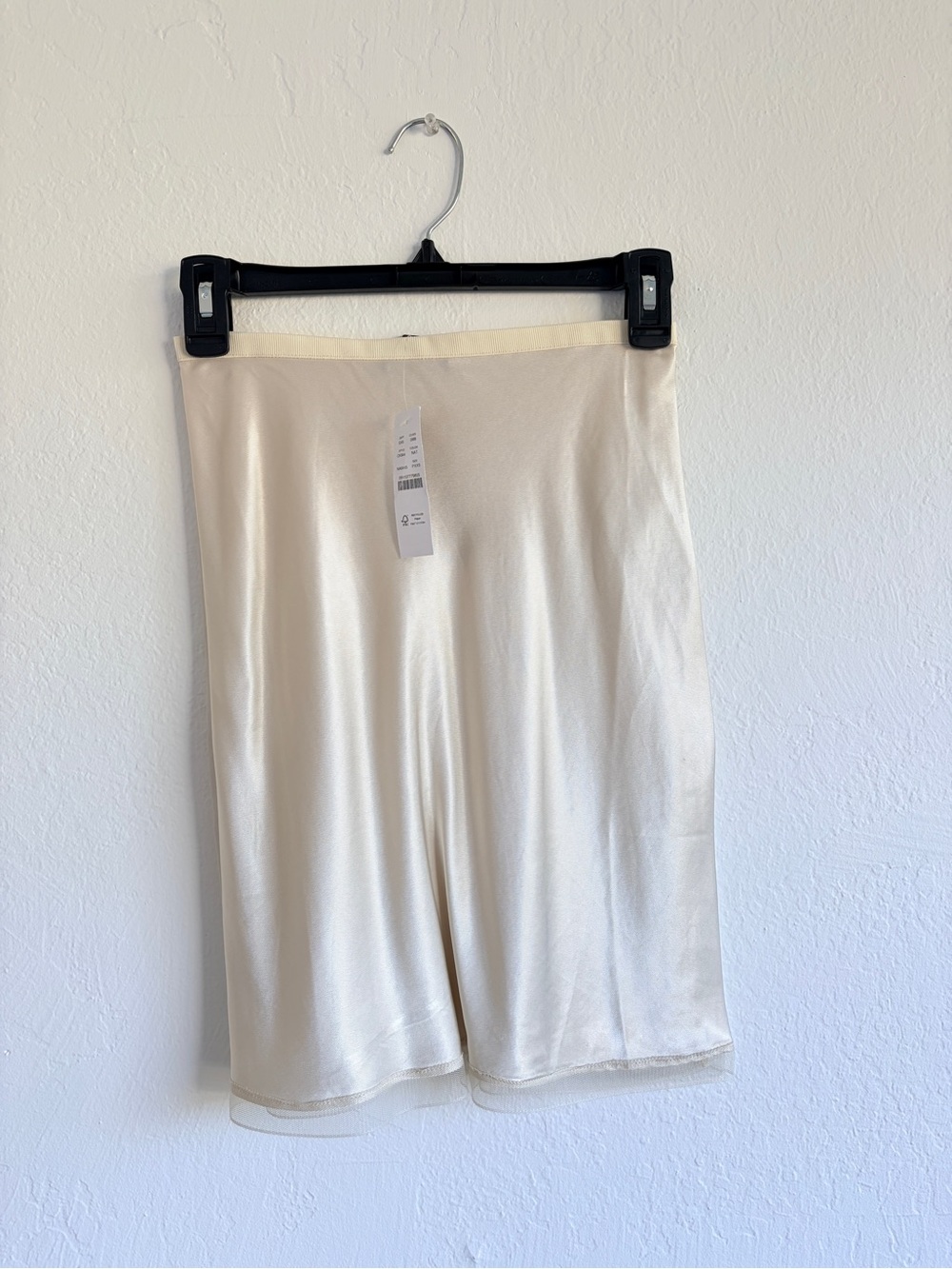 J.Crew Slip Skirt Ivory Natural Petite XXS